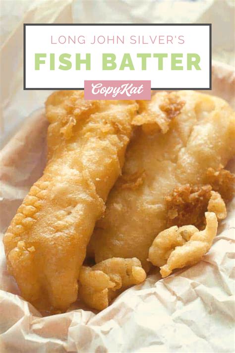 fish batter|Long John Silver's Fish Batter Recipe .
